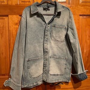 7FORALLMANKIND Jean Jacket (size medium men)